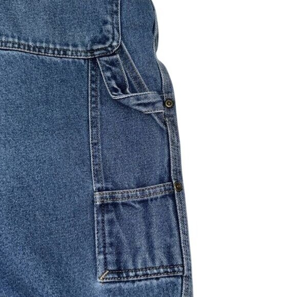 Timberland Pro Series Mens Denim Carpenter Jeans 32x30 100% Cotton Relaxed Fit D - Picture 9 of 12